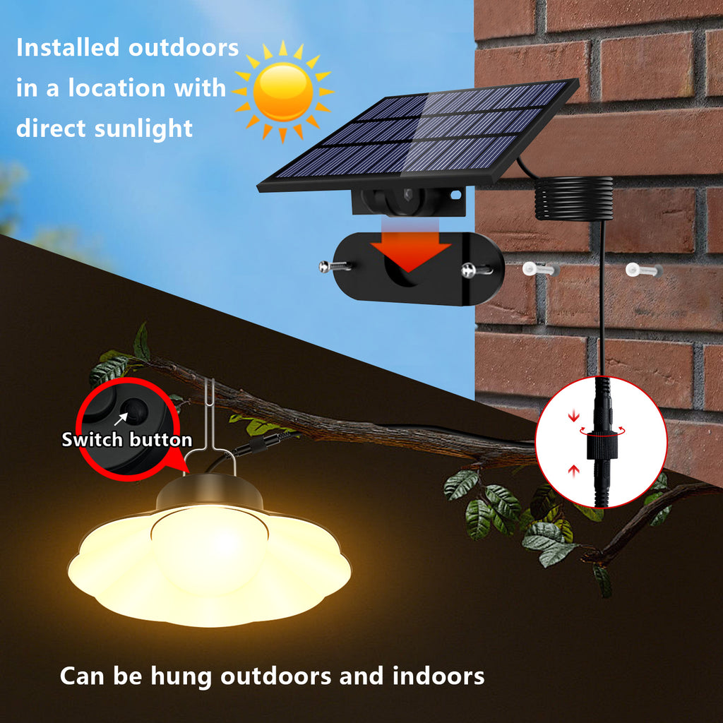 2PCS 40LED Pendants Lights（Cold  & Warm ）