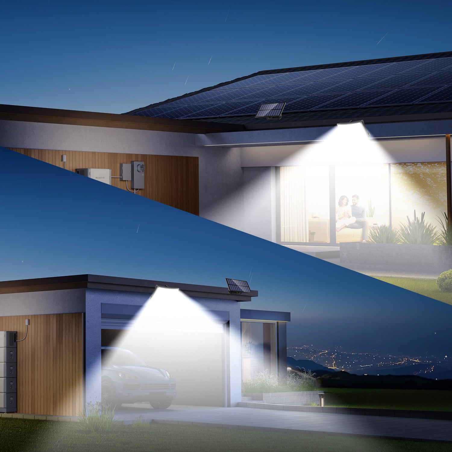 2PCS 106LED MOTION SENSOR WALL LIGHT