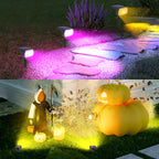 2PCS 10RGB Landscape Lights