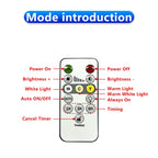 2PCS 40LED Pendants Lights（Cold  & Warm ）