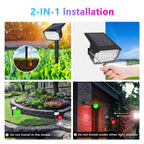 2PCS 19RGB Landscape Lights