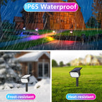 2PCS 19RGB Landscape Lights