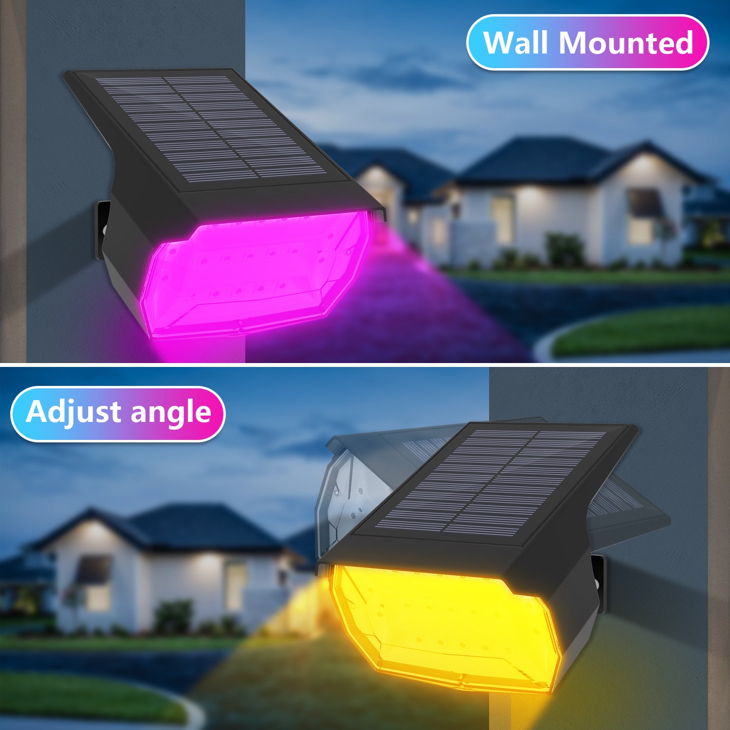 2PCS 19RGB Landscape Lights