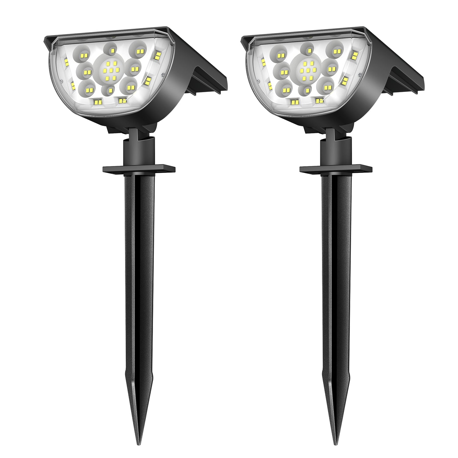 2PCS 33LED  Lawn Lights （Cold White）
