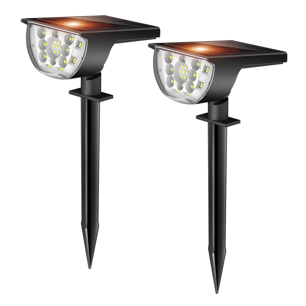 2PCS 33LED  Lawn Lights （Cold White）