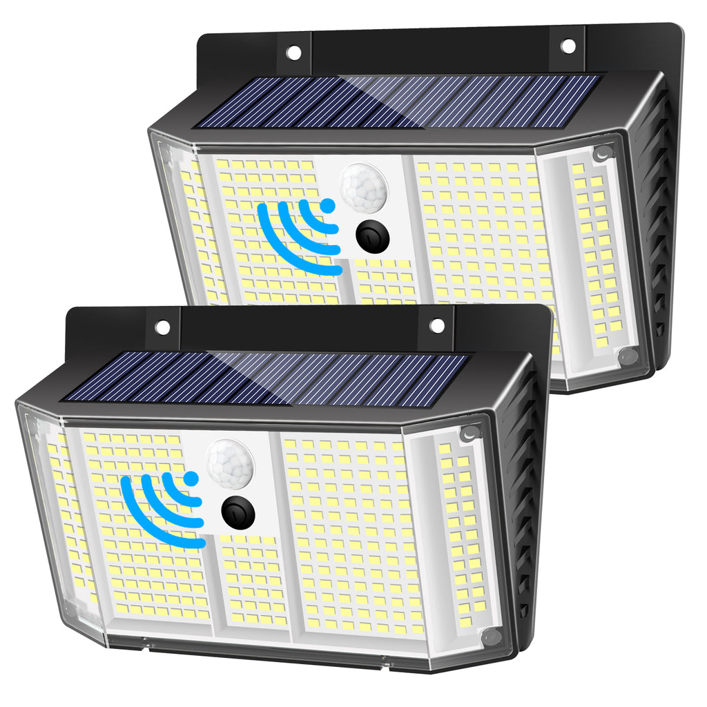 2PCS 268 LED MOTION SENSOR WALL LIGHT (Cold White)