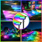 2PCS 33RGB Landscape Lights