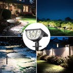 2PCS 33LED  Lawn Lights （Cold White）