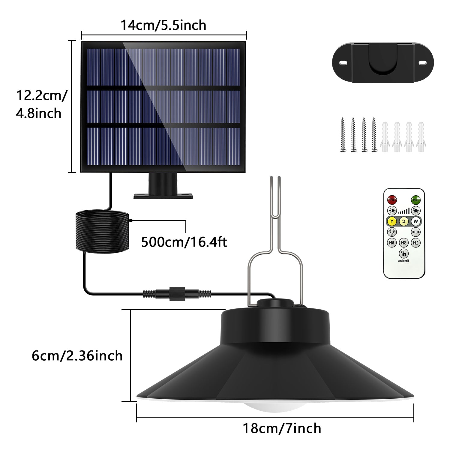 2PCS 40LED Pendants Lights（Cold  & Warm ）