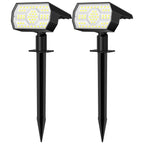 2PCS 56LED Lawn Lights （Cold White）