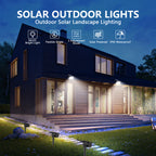 2PCS 56LED Lawn Lights （Cold White）