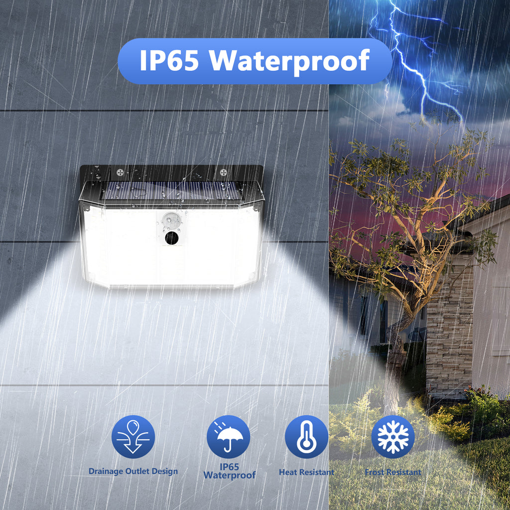 2PCS 268 LED MOTION SENSOR WALL LIGHT (Cold White)