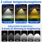 2PCS 40LED Pendants Lights（Cold  & Warm ）