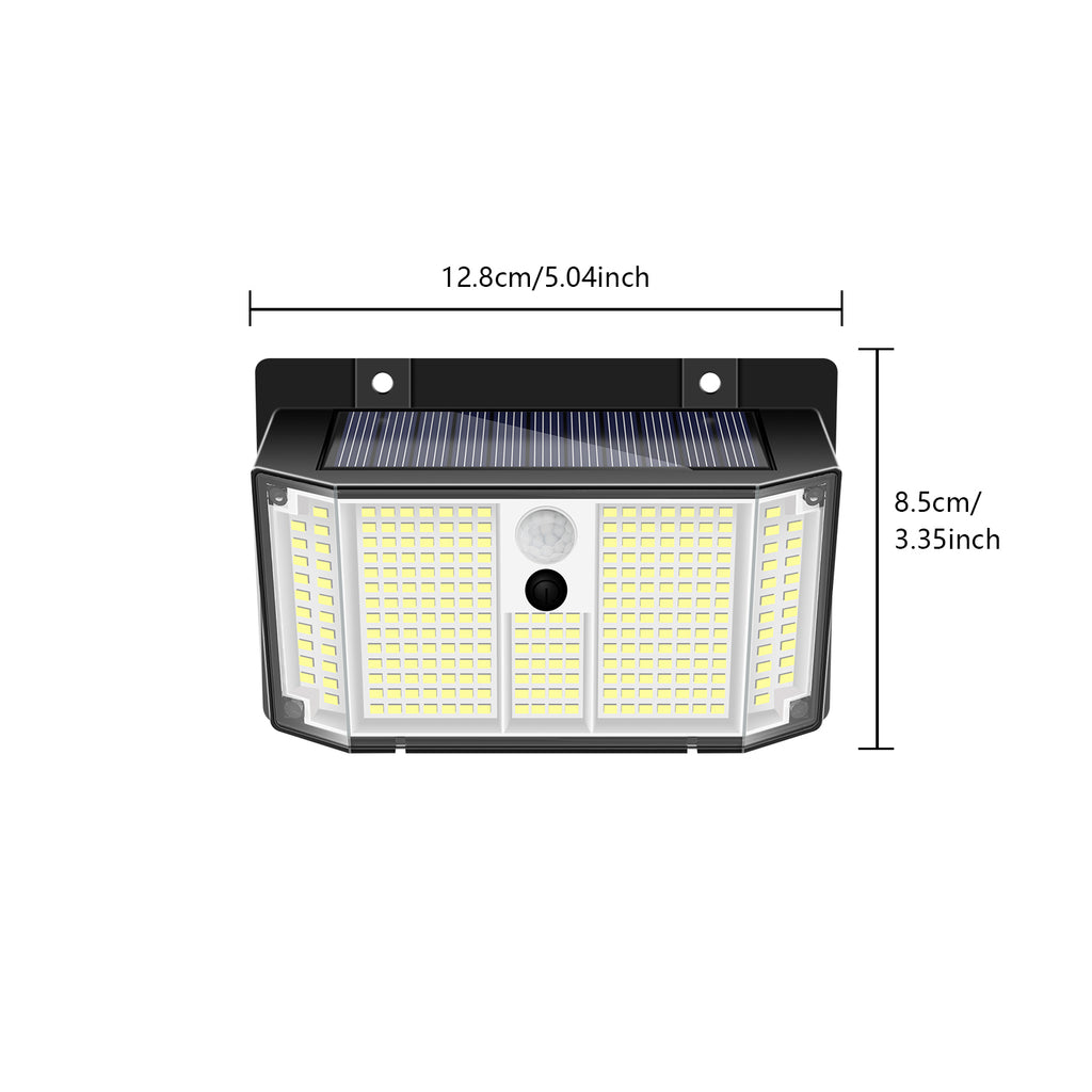 2PCS 268 LED MOTION SENSOR WALL LIGHT (Cold White)