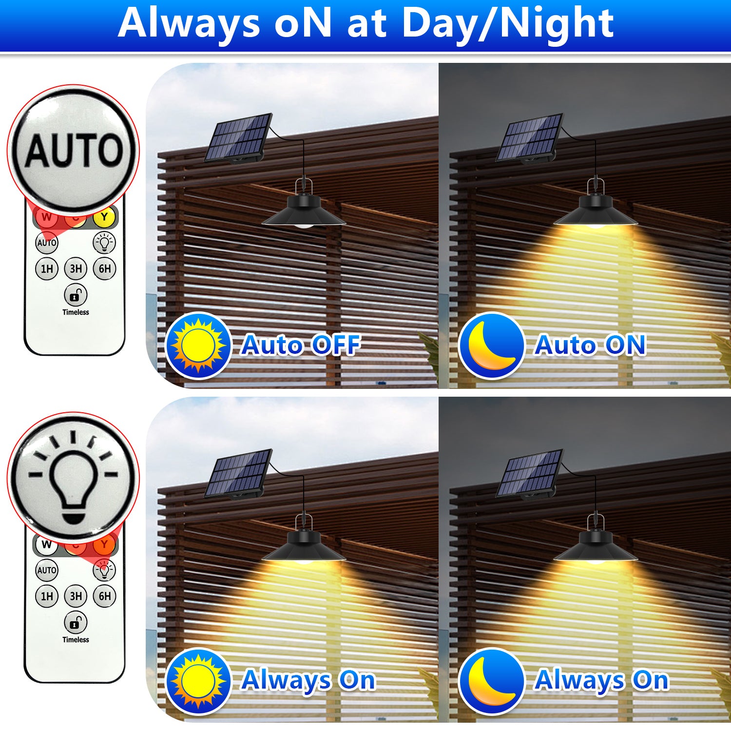 2PCS 40LED Pendants Lights（Cold  & Warm ）