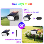 2PCS 13RGB  Landscape Lights