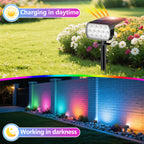 2PCS 13RGB  Landscape Lights