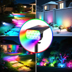 2PCS 13RGB  Landscape Lights